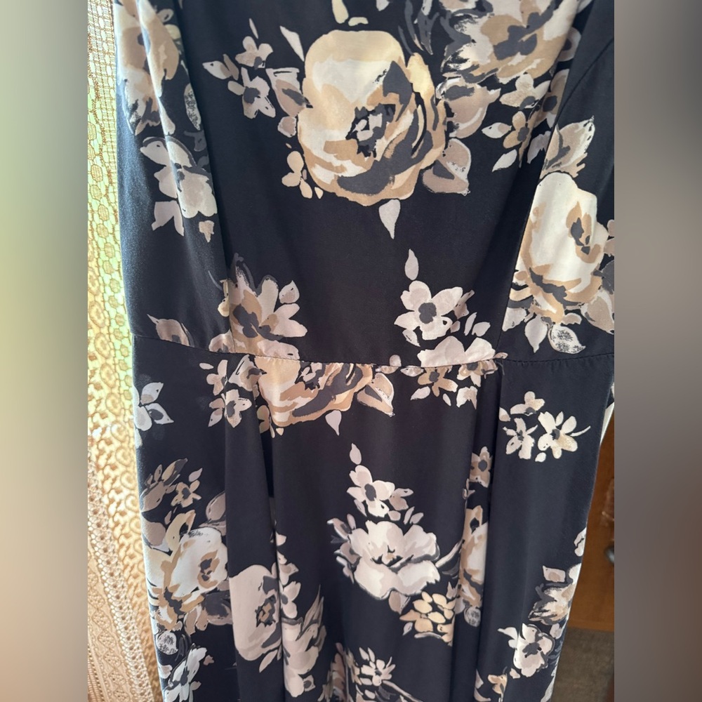 Floral Print Mini Dress - Picture 2 of 5